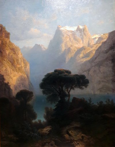 Lago de los Cuatro Cantones de Alexandre Calame